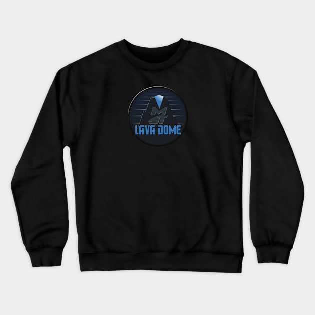 MasterTurtle's Lava Dome Crewneck Sweatshirt by TheMasterTurtle